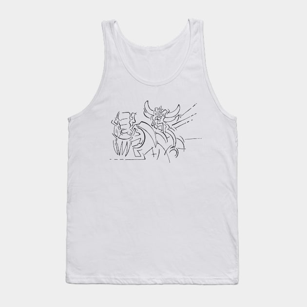 Goldorak Tank Top by stephan_paquet